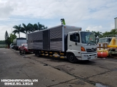 Xe tải Hino 6 tấn thùng dài 7.3m