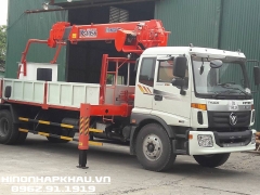 Xe tải cẩu Kanglim 5 tấn KS1056 - Thaco Auman 9 tấn gắn cẩu Kanglim 5 tấn nhập khẩu