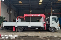 Xe Cẩu 6 Tấn Hino FC9JLTC Lắp Giỏ Nâng Người URV346