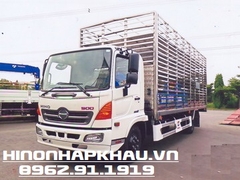 Xe tải Hino chở gia cầm gà vịt 5 tấn thùng dài 6.6m - Model FC9JLTA