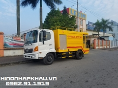 Xe thông cống Hino 5m3 - Xe Hino FC phun nước áp lực cao 5 khối