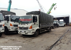 Xe tải Hino FC9JJTA thùng mui bạt - Xe Hino FC mui bạt - Xe Hino FC 500 mui bạt