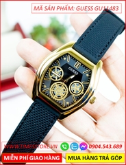 dong-ho-cap-doi-guess-mat-chronograph-vang-gold-day-silicone-timesstore-vn