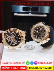 dong-ho-cap-doi-guess-mat-tron-chronograph-vang-gold-day-mau-den-thoi-trang-dep-timesstore-vn