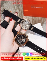 dong-ho-cap-doi-guess-mat-tron-the-thao-chronograph-vang-gold-day-silicone-den-thoi-trang-dep-timesstore-vn