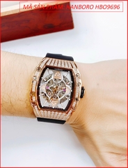 dong-ho-cap-doi-hanboro-automatic-full-da-rose-gold-day-silicone-timesstore-vn