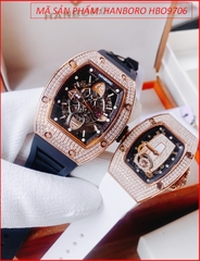 dong-ho-cap-doi-hanboro-automatic-mat-oval-full-da-rose-gold-day-silicone-timesstore-vn