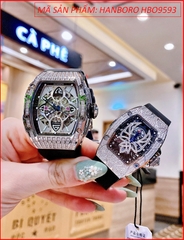 dong-ho-cap-doi-hanboro-automatic-mat-oval-full-da-swarovski-day-silicone-timesstore-vn