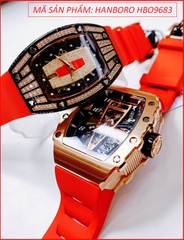 dong-ho-cap-doi-hanboro-automatic-mat-rose-gold-lo-may-day-silicone-do-timesstore-vn