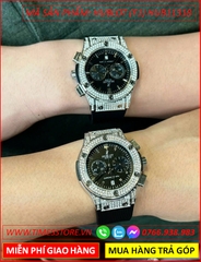 dong-ho-cap-doi-hublot-f1-geneve-mat-chronograph-dinh-da-day-sillicone-timesstore-vn