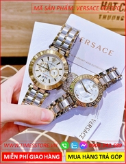 dong-ho-cap-doi-versace-chronograph-mat-tron-trang-day-demi-timesstore-vn