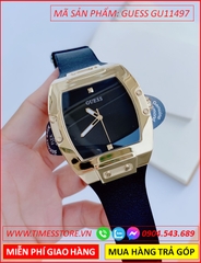 dong-ho-guess-nam-mat-chu-nhat-vang-gold-day-silicone-timesstore-vn