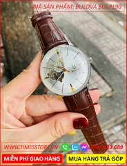 dong-ho-nam-bulova-automatic-mat-trang-lo-tim-day-nau-timesstore-vn