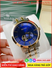 dong-ho-nam-bulova-automatic-mat-xanh-day-kim-loai-demi-timesstore-vn