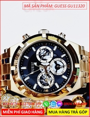 dong-ho-nam-guess-mat-tron-chronograph-6-kim-day-kim-loai-vang-gold-dep-gia-re-timesstore-vn