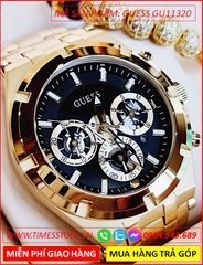 dong-ho-nam-guess-mat-tron-chronograph-6-kim-day-kim-loai-vang-gold-dep-gia-re-timesstore-vn