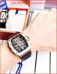 dong-ho-nam-hanboro-automatic-lo-may-rose-gold-day-silicone-chinh-hang-timesstore-vn