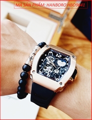 dong-ho-nam-hanboro-automatic-tua-richard-miller-rose-gold-day-silicone-timesstore-vn