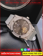 dong-ho-nam-hublot-f1-automatic-mat-dinh-da-lo-may-sillicone-xam-timesstore-vn
