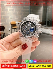 dong-ho-nam-hublot-f1-mat-tron-trong-suot-day-sillicone-trang-timesstore-vn