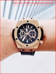 dong-ho-nam-huboler-mat-tron-den-5-kim-vien-rose-gold-day-silicone-den-chinh-hang-dep-gia-re-timesstore-vn