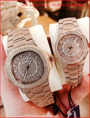 dong-ho-nam-huboler-tua-patek-automatic-mat-tron-day-kim-loai-full-da-swarovski-rose-gold-chinh-hang-dep-gia-re-timesstore-vn