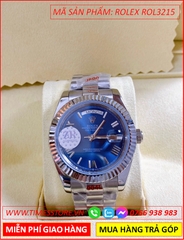 dong-ho-nam-rolex-f1-co-2-lich-mat-xanh-khia-day-kim-loai-timesstore-vn