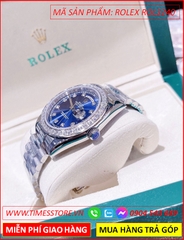 dong-ho-nam-rolex-f1-day-date-automatic-mat-xanh-co-2-lich-dinh-da-day-kim-loai-timesstore-vn