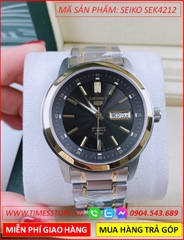 dong-ho-nam-seiko-5-automatic-mat-tron-den-day-kim-loai-demi-vang-timesstore-vn