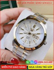 dong-ho-nam-seiko-5-automatic-mat-tron-trang-day-kim-loai-demi-vang-timesstore-vn