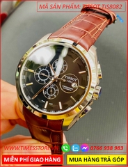 dong-ho-nam-tissot-automatic-mat-den-6-kim-day-nau-timesstore-vn