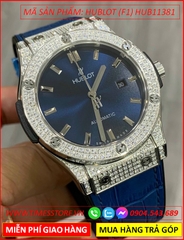 dong-ho-nan-hublot-f1-automatic-mat-dinh-da-swarovski-day-da-xanh-boc-sillicone-timesstore-vn