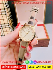 dong-ho-nu-burberry-mat-tron-vang-gold-day-da-caro-nude-timesstore-vn