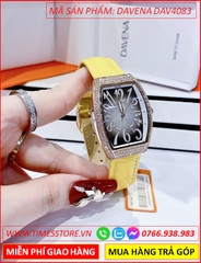 dong-ho-nu-davena-mat-oval-dinh-da-rose-gold-day-da-vang-timesstore-vn