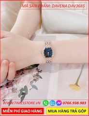 dong-ho-nu-davena-mat-oval-full-da-xanh-day-rose-gold-timesstore-vn