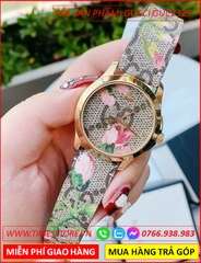 dong-ho-nu-gucci-g-timeless-pink-blooms-print-day-da-timesstore-vn