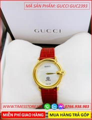 dong-ho-nu-gucci-mat-tron-trang-vang-gold-day-da-do-timesstore-vn