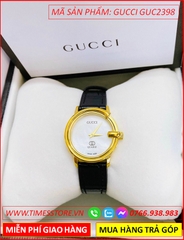 dong-ho-nu-gucci-mat-tron-trang-vang-gold-day-da-timesstore-vn