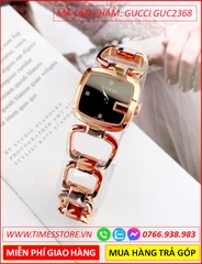 dong-ho-nu-gucci-mat-vuong-den-lac-tay-rose-gold-timesstore-vn