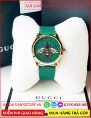 dong-ho-nu-gucci-timeless-mat-con-ong-day-da-xanh-la-timesstore-vn