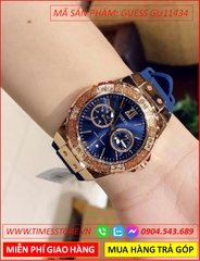 dong-ho-nu-guess-luxury-mat-dinh-da-rose-gold-day-cao-su-xanh-timesstore-vn