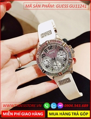 dong-ho-nu-guess-luxury-swarovski-7-mau-silicone-trang-dep-gia-re-timesstore-vn