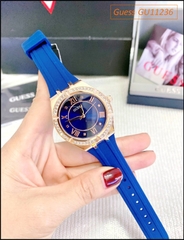 dong-ho-nu-guess-rose-gold-luxury-silicone-xanh-duong-swarovski-dep-gia-re-timesstore-vn