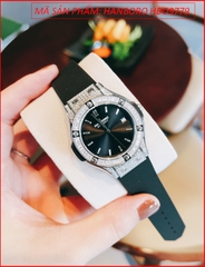 dong-ho-nu-hanboro-tua-hublot-mat-den-dinh-da-day-sillicone-timesstore-vn