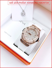 dong-ho-nu-hanboro-tua-hublot-mat-full-da-rose-gold-sillicone-trang-timesstore-vn