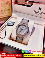 dong-ho-nu-hublot-f1-classic-fusion-mat-rose-gold-silicone-xam-timesstore-vn