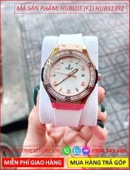 dong-ho-nu-hublot-f1-mat-tron-rose-gold-dinh-da-day-sillicone-trang-timesstore-vn