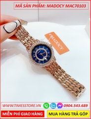 dong-ho-nu-madocy-mat-xanh-dinh-da-day-rose-gold-timesstore-vn