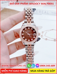 dong-ho-nu-madocy-tua-rolex-mat-mau-nau-day-demi-timesstore-vn