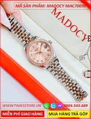 dong-ho-nu-madocy-tua-rolex-mat-rose-gold-day-demi-timesstore-vn